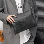 Model NE60, Korean style handbag, wallet Men's clutch bag, PU movie - Black