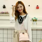 Women Mesger Bags Pu Leather Mini Bag with Deer Toy Ell S Tote Women Oulder Crossbody Bags Handbag