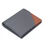 Wardwolf Men Thin Wlet Se Slim Genuine Cow Leather SML Billfold WLET for ME RFID Bloc Mini Wlet Card Holder