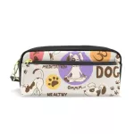 Aza New Sample Canvas Pencil Case for Sol Cute Dog Big Capacity PencilCase Pen Bag Box Stationery Pouch Sol Lie