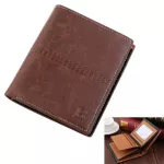 Luxury Designer Mens Wlet Leather Pu Bifold Ort Wlets Men Hasp Vintage Me Se Cn Pouch Multi-Function Cards Wlet