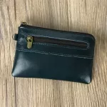 W Men's Genuine Leather Wlet Sml Se For Men Slim Wlet Cn Se Ort Me Credit Card Holder Thin Men's Bag 9024