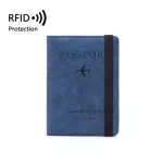 Ladies Men RFID VINTAGE Business Passport Case Multifunction ID Ban Card PU Leather Wlet Travel Accessories