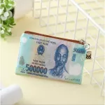 New Cy Printing CN SE PATTERN WLET ZIER WLET STORAGE PGE DOLLAR STERG EURO RULLE STYLE WLET