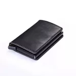 CASEEY LUXURY MEN'S Leather Wlet Smart RFID Bloc Slim Wlet with CN Pocet