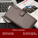 Barry Men Wlets Business Leather Phone Clutch Men's Se Wlet Leather Card Holder Se For Cns