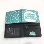 Cute Crtoon Anim Crossing Wlet Lely Anime Leather Se Card Slot Boys Girls Bi-Fold Ort Wlets With Zier Cn Pocet