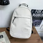 New, simple backpack, student, student bag, backpack, large capacity, male and female luggage