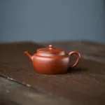 150cc Chinese Yixing Teapot Handmade Shengsha ZhuNi Clay Sangbian Small Teapot with ball filter