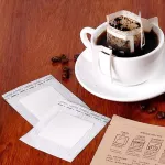 50pcs Drip Coffee Filter Bag Hanging Ear Coffee Tea Filters Paper