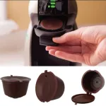 1pccoffee Capsules Filter Cup Refillable Reusable Coffee Capsule Pods For Machines Spoon Tea Baskets Dolci Gusto