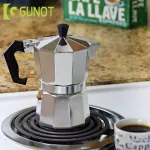 Gunot Aluminum Stove-Moka Pot Coffee Maker Italian Espresso Maker with Filter Cafeteira Expresso Percolator 3CUP/6CUP