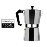 Aluminum Coffee Moka Coffee Pot 50/100/150/300/450/600ml Durable Moka Latte Cafeteira Expresso Percolator Filter Pot