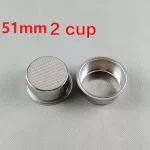 51mm 2cup Espresso Filter Diameter of Out 60mm Inner 51mm 15 Bar Espresso Coffee Maker Parts Filter