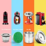 ICAFILASSTAINLESS STEEL STEEL METAL REUSABLE CAFFEE CAPSULE FOR DOLCE GUSTO NESPRESSOSO for ILLY for Cafissimo