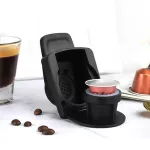 Capsule Adapter Nespresso Reusable Coffee Machine Accessories Capsules Convertible with Dolce Gusto