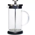 Design French Press Coffee Hot and Cool Kettle Strainer Tea Pot Water Filter Jug Pitcher Capacity 12oz