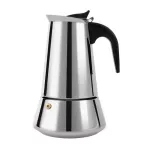 Stove Espresso Maker Moka Pot 4 Cup Percolator Coffee Maker Classic Cafe Maker For Induction Cookers