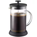 Soulhand French Press Coffee Maker Heat Resistant Glass Maker with 1 Filter Screens Easy to Clean for Home Office Camping