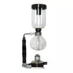 Japanse Style Siphon Coffee Maker Tea Siphon Vacuum Coffeeemaker Glass Type Coffee Machine Filter 3CUPS