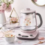 Electric tea boiled tea The capacity of 1.8 liters can be warm, boiled, can cook many menus. Heat up to 8 hours, set a 1 year warranty. BEAR YSH-C18R1