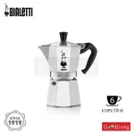 Bialetti หม้อต้มกาแฟ ขนาด 6 ถ้วย รุ่น Moka Express BL-0001163 - สีเงิน