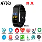 KIVO Wrist Watch Watch Watch Close Rounds Heart Rice Fitness Fitness with Smart Watch Sports Sports