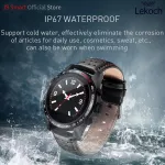 JS SMART Meng 23 sport smartwatch สปอร์ตสมาร์ทวอท สแตนด์บายเป็นเวลา 30 วัน+ อัตราการเต้นของหัวใจการตรวจสอบการนอนหลับ + โหมดกีฬา+ สายหนัง