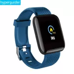 Hyperguider สมาร์ทนาฬิกาติดตามการออกกำลังกายอัตราการเต้นหัวใจนาฬิกาสมาร์ทสายรัดข้อมือกีฬานาฬิกาสมาร์ทวงกันน้ำ S Mart W Atch