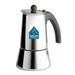 Coffee Moka Pot Stainlees 6 cup/350ml.