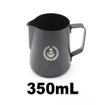 350/600ml Black Red Stainless Steel Frothing Pitcher Pull Flower Cup Cup Cup Cup Cappuccino Art Pitcher Jug Milk FrothS Mug Coffee Tools