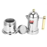 Hot Stainless Steel Coffee Pot Moka Mocha Espresso Maker Latte Percolator Pot Coffee Extractor Percolator Drink Pots Too