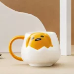 3d Mugs Gudetama Bad Badtz-Maru Pompompurin Embossed Creative Personality Cup Couple Cup Cartoon Ceramic Drinking Cup
