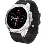 R68 สมาร์ทวอท์ชหน้าจอกลมนาฬิกาผู้ชายกีฬาฟิตเนส Smartwatch แบบเต็มหน้าจอสัมผัส IP68 นาฬิกาว่ายน้ำกันน้ำสำหรับ Android IOS