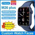 M26 Plus Smartwatch IWO 13 Pro Series 6 RELOGIO 1.77 inch Wireless M26Plus Charging Smart Mask PK DT100