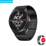 Hyperguider สมาร์ทนาฬิกาผู้ชาย NFC Bluetooth Call Time Setting Smartwatch สำหรับ Xiaomi MI Redmi Realme Huawei Samsung iPhone P5 MAX