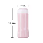 RRS กาน้ำชา/กาแฟพร้อมไส้กรอง 500 ml. พร้อม กระบอกเก็บความร้อน-เย็น รุ่นA3-300 สีชมพู