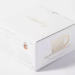 ลุยโชชุดแก้วกาแฟแเอสเปรสโซ่พร้อมจานรอง ลายอูฐ