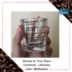 แก้ว Shot BCnmviku แพ็คคู่ อย่างหนา 2 ใบ 2 oz 60ml