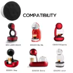 Refillable Coffee Capsules For K-Fee Tchibo/ Dolce Gusto Lumio / L'or Barista Machine Reusable Coffee Pod