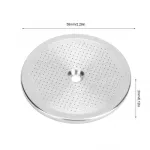 Stainless Steel Coffee Machine Filter Screen Brewing Head Filter Shower Screen Replacement Machine Accessory