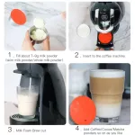 Stainless Steel Refillable Capsule Cup Compatible For Dolce Gusto Coffee Milk Powder Reusable Filter Eco-Friendly Grade