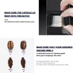 Icafilas For Lavazza Blue Coffee Filters Reusable Lavazza Lb951 Cb-100 Machine Stainless Steel Coffee Capsule Pod