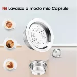 New Reusable Capsule For Lavazza Stainless Steel Refillable Compatible With Lavazza Mio Machine Filter Cup With Seal