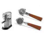 51mm Coffee Bottomless Portafilter For Delonghi Ec680/ec685 Stainless Steel Replacement Filter Espresso Machine Accessory