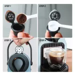 Upgraded Crema Version Coffee Capsules Reusable Coffee Filter For Nespresso Capsula Reutilizavel