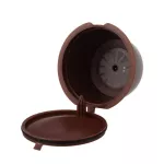 1pcoffee Capsules Filter Cup Refillable Reusable Coffee Capsule Pods for Machines SPOON TEAKETS DOLCI GUSTO