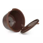 Icafilas Dolce Gusto Coffee Capsules Filter Cup Refillable Reusable Coffee Dripper Tea Baskets Gusto Capsule