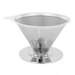 Reusable Stainless Steel Coffee Filter Household Baskets Filter Drip Coffee Filter Cup