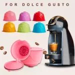 New Reusable Refillable Coffee Filter Capsule Cup For Dolce Gusto Machines Cafe Kitchen Gadgets Coffee Machine Filter